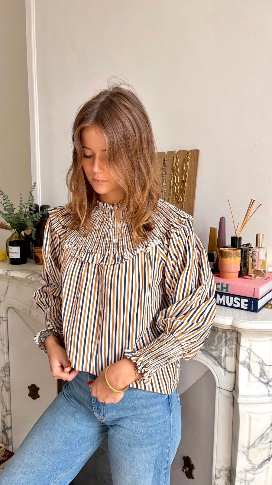 Blouse rayée
