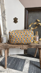 Trousse de toilette Moutarde