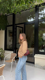 Veste en velours côtelé zippée