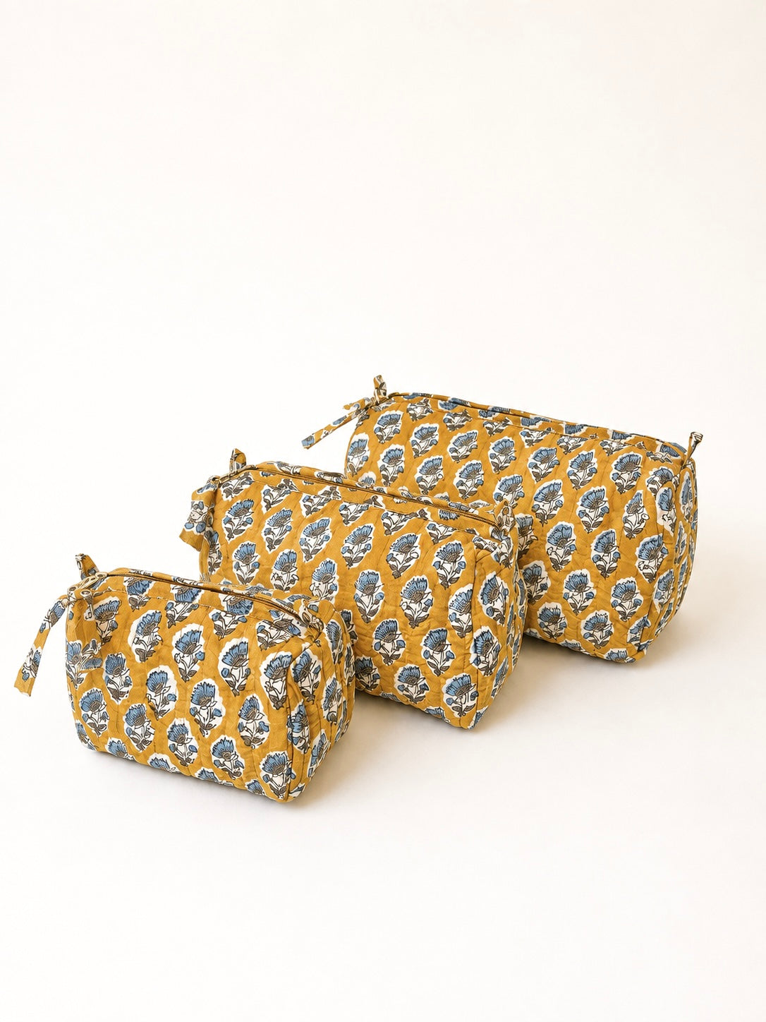 Trousse de toilette Moutarde