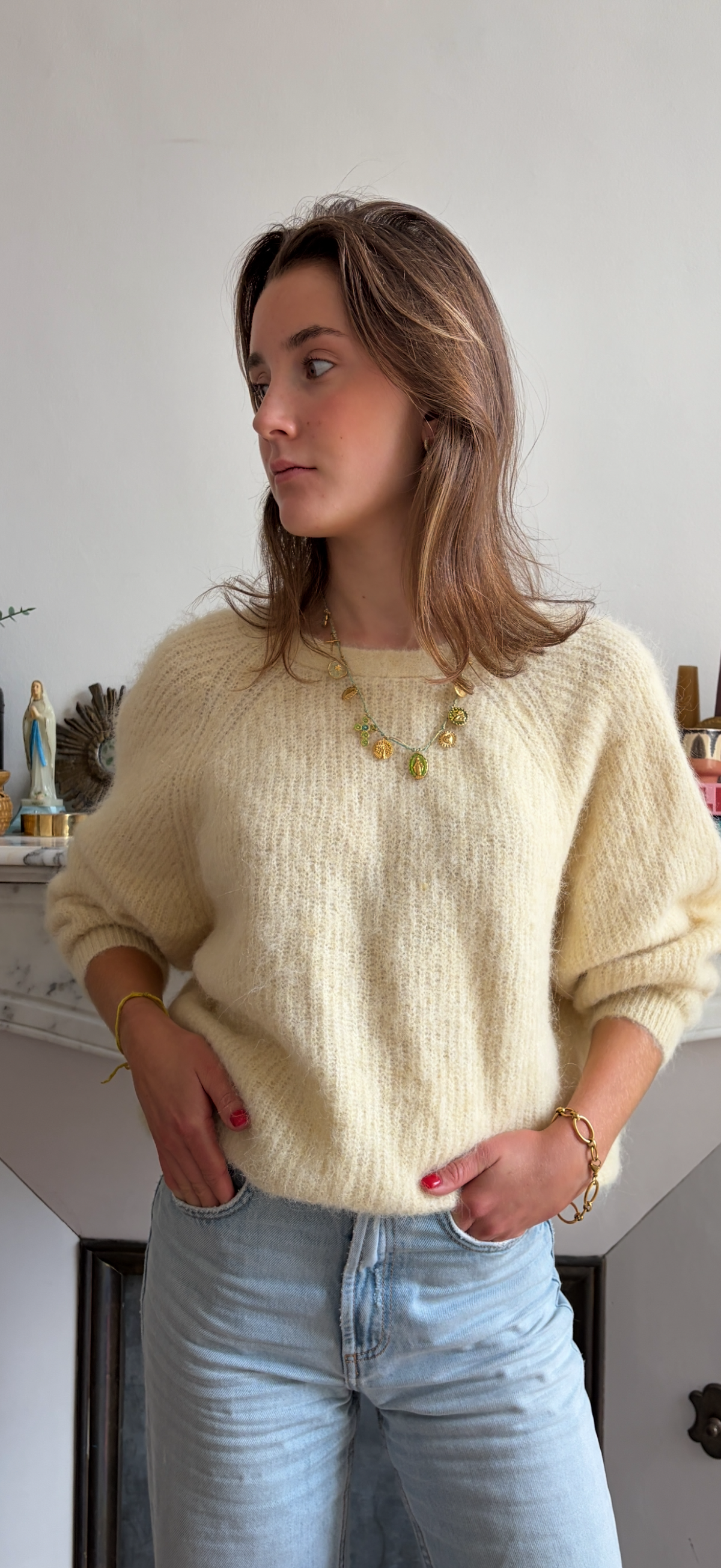 Collier multi pampilles