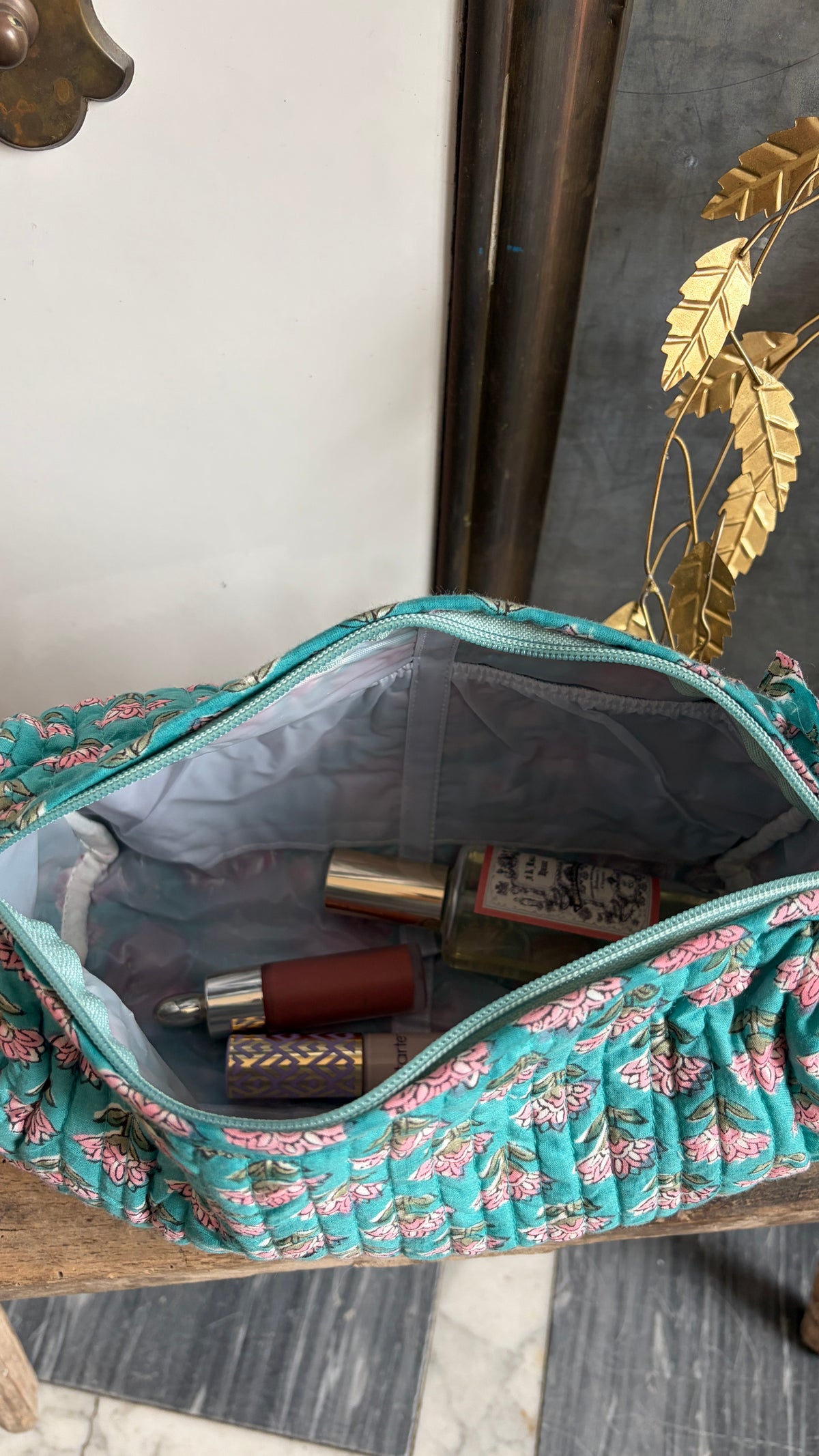 Trousse de toilette Bleue