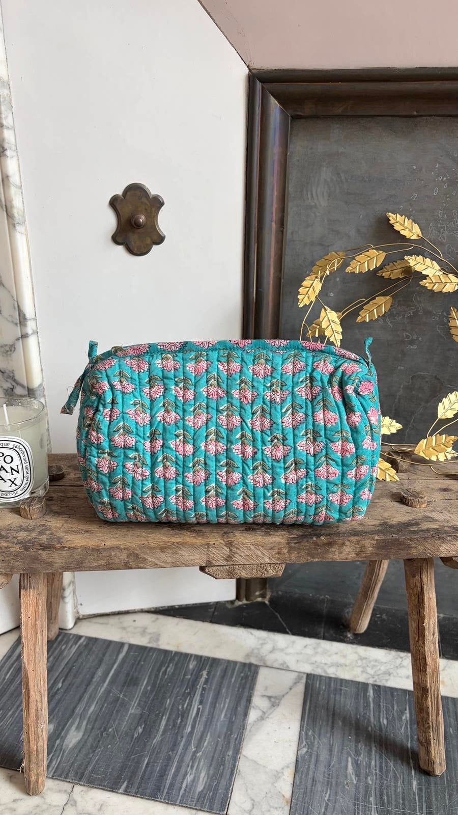 Trousse de toilette Bleue