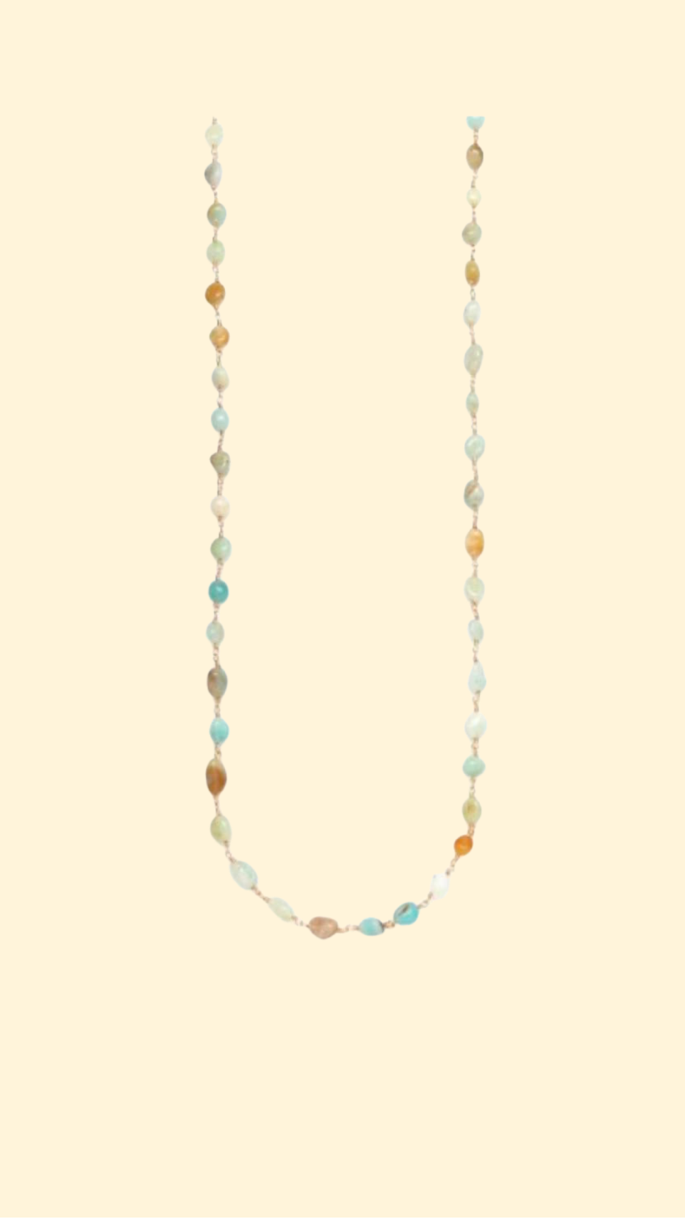 Collier Pierres naturelles