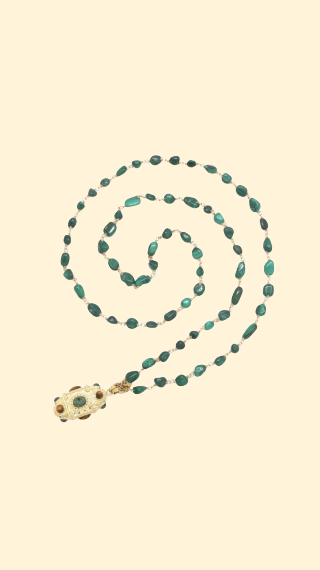 Sautoir Pierres naturelles