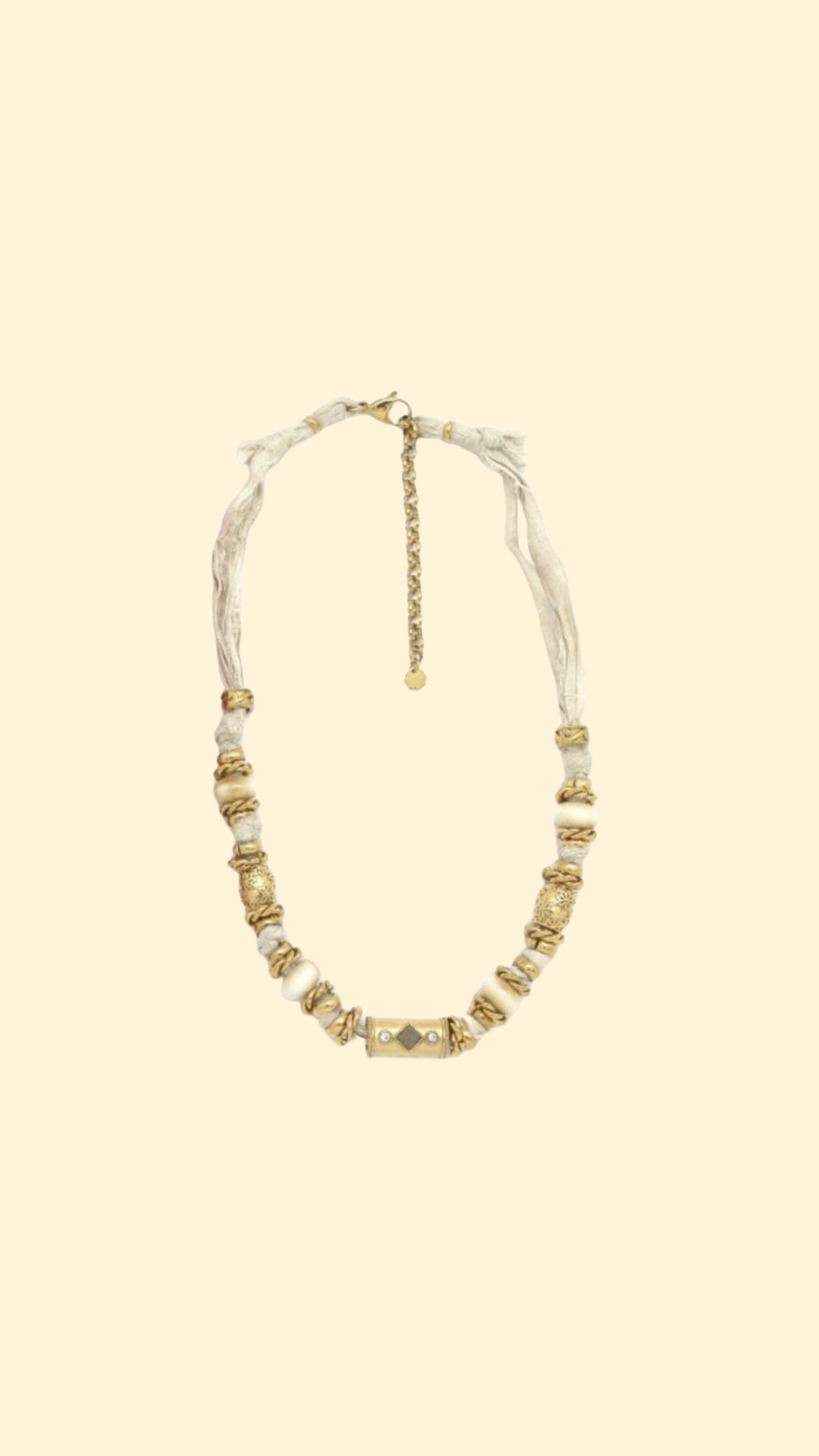 Collier Blanc