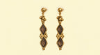 boucles d'oreilles pendantes