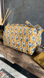Trousse de toilette Moutarde