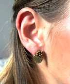 boucles d'oreilles ronde