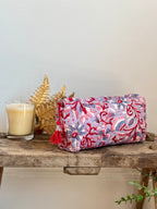 Trousse fleurie Lila