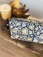Trousse fleurie Noire