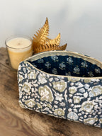 Trousse fleurie Noire