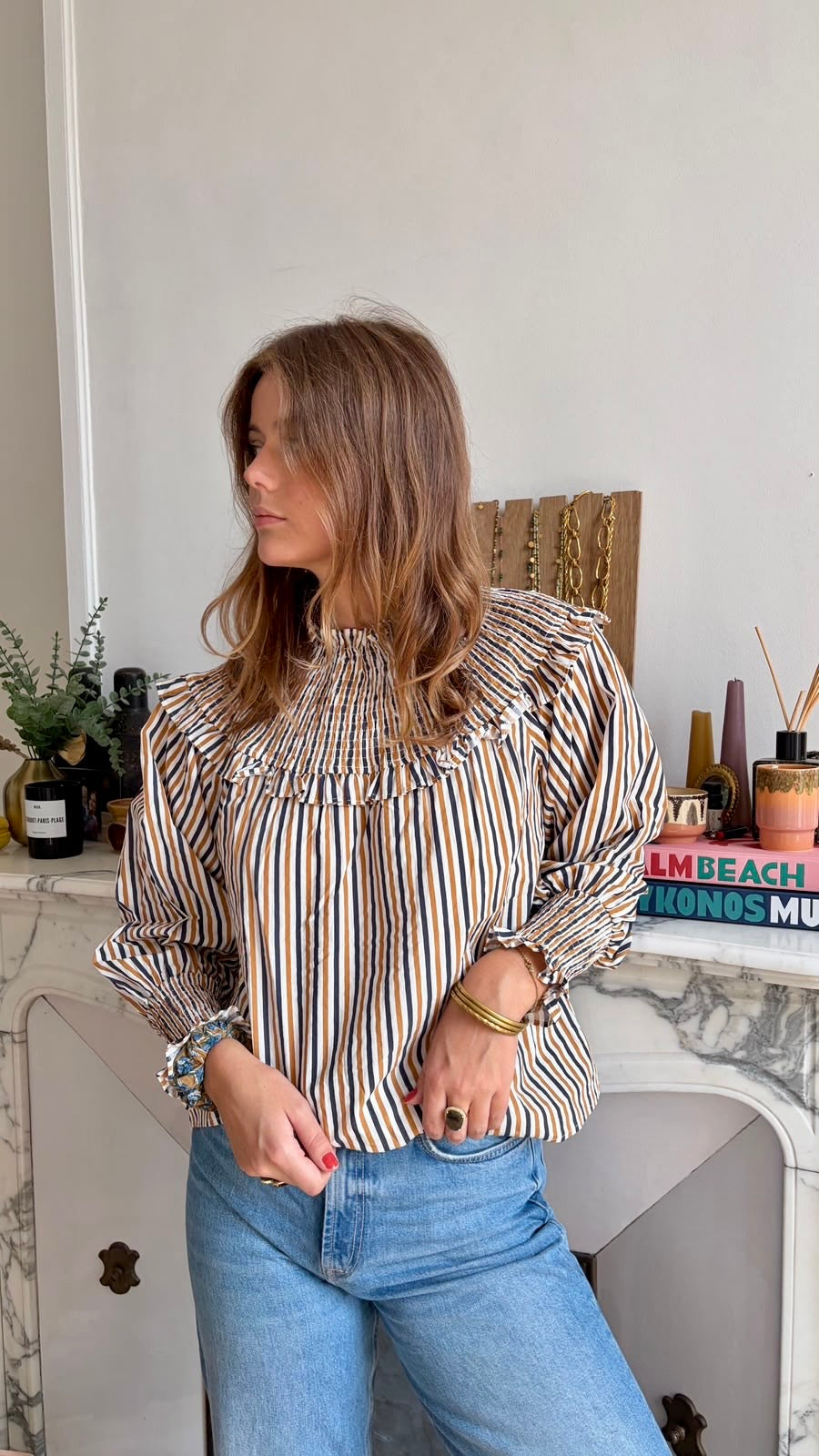 Blouse rayée